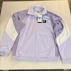 Nike Pastel Purple and White Jacket